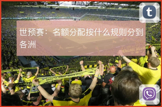 世预赛：名额分配按什么规则分到各洲